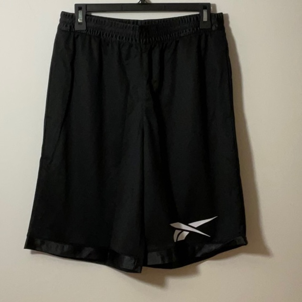 Reebok Black Athletic Shorts Lightweight Performance